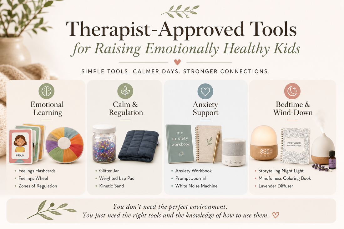 What's Actually in My Home: A Therapist-Mom's Amazon List for Raising Emotionally Healthy Kids