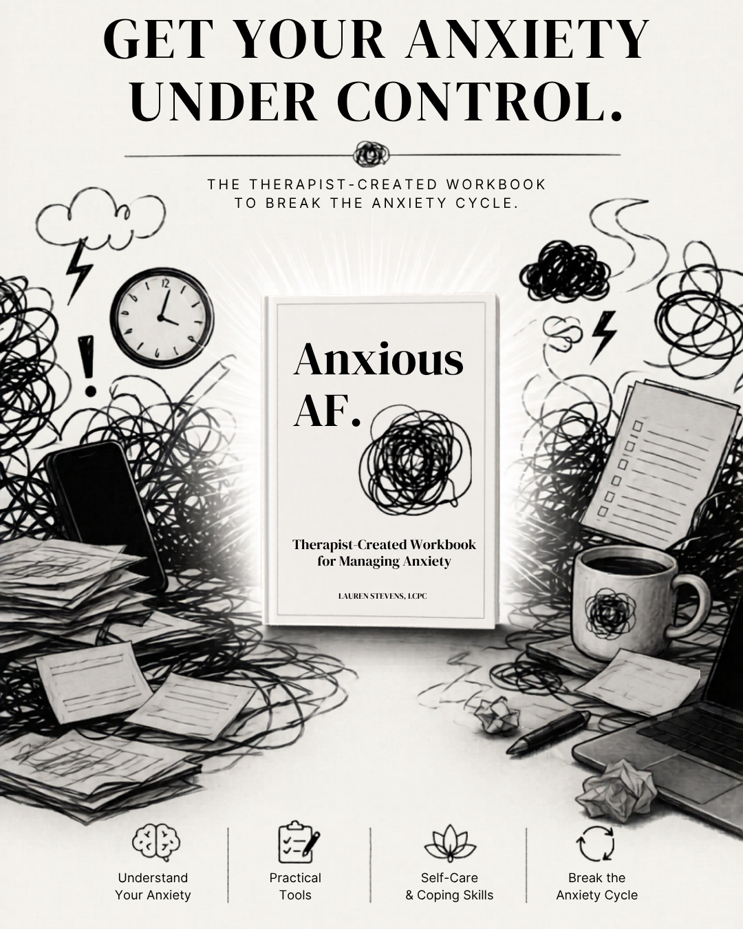 Anxious AF - Anxiety Workbook
