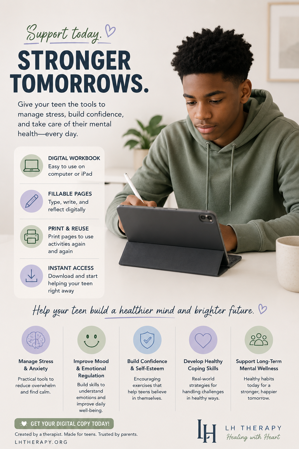 Teen Mental Health Workbook (Digital)